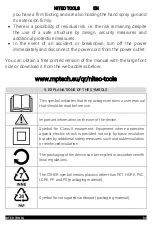 Preview for 33 page of NITEO TOOLS NE-3292 Original User Manual