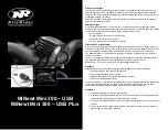 Preview for 1 page of NiteRider MiNewt Mini 300-USB Quick Start Manual