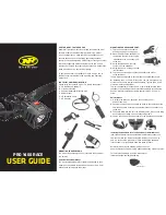 NiteRider PRO 1400 RACE User Manual предпросмотр