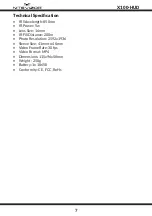 Предварительный просмотр 7 страницы NITEVIZOR X100-HUD User Manual