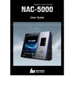 Nitgen NAC-5000 User Manual preview