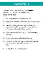 Preview for 2 page of Nitho ADONIS CAMO MLT-ADOB-CMO Quick Start Manual