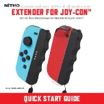 Preview for 1 page of Nitho NSW-JCEX-K Quick Start Manual