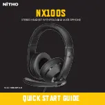 Предварительный просмотр 1 страницы Nitho NX100S Quick Start Manual