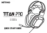 Preview for 1 page of Nitho TITAN PRO SND-TI21-K Quick Start Manual