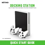 Preview for 1 page of Nitho XBS-DOCK-W Quick Start Manual