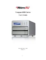 Предварительный просмотр 1 страницы NitroAV Vanguard IIIS Series User Manual