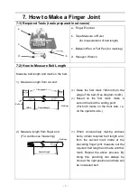 Preview for 8 page of Nitta FP-120G-60 Operator'S Manual