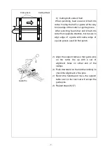 Preview for 10 page of Nitta FP-120G-60 Operator'S Manual