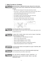 Предварительный просмотр 5 страницы Nitta PolySprint NPS-0310H1 Operation Manual