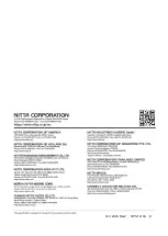 Preview for 22 page of Nitta PolySprint NPS-1210A-1 Operator'S Manual