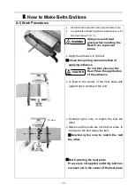 Предварительный просмотр 11 страницы Nitta PP103 Operation Manual