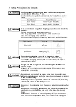 Предварительный просмотр 4 страницы Nitta PP1535-1 Operation Manual