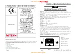 Предварительный просмотр 1 страницы Nittan EV-2I1O Installation Instructions