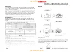 Предварительный просмотр 2 страницы Nittan EV-2I1O Installation Instructions