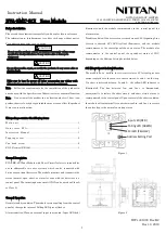 Nittan EVA-ZMU-SCI Instruction Manual предпросмотр