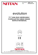 Nittan evolution EV-P Instruction Manual предпросмотр