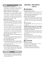 Preview for 4 page of Nitto Kohki AMB-0307 Instruction Manual