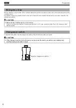 Предварительный просмотр 8 страницы Nitto Kohki delvo DCC0241X-AZ User Manual