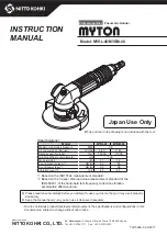 Nitto Kohki DIMMER MONOCANALE MULTIPROTOCOLLO COSTANT CURRENT Instruction Manual предпросмотр