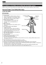 Предварительный просмотр 4 страницы Nitto Kohki JT-16 Instruction Manual