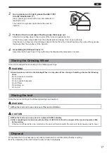 Предварительный просмотр 19 страницы Nitto Kohki MG-40 Instruction Manual