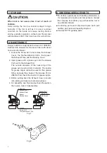 Предварительный просмотр 8 страницы Nitto Kohki MLG-25 Instruction Manual