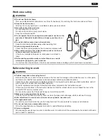 Preview for 5 page of Nitto Kohki MYTON MYG-50 Instruction Manual