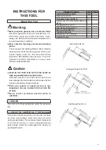 Предварительный просмотр 5 страницы Nitto Kohki SH-100A Instruction Manual