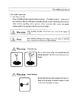 Предварительный просмотр 7 страницы Nitto Seiko FEEDMAT FM5000 Series Instruction Manual