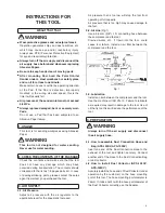 Preview for 5 page of Nitto APS-125 Instruction Manual