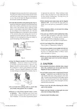 Предварительный просмотр 8 страницы Nitto ATRA ACE CLA-2720 Instruction Manual