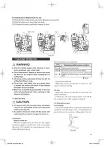 Предварительный просмотр 17 страницы Nitto ATRA ACE CLA-2720 Instruction Manual