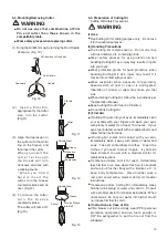 Предварительный просмотр 11 страницы Nitto ATRA ACE WA-3500 Instruction Manual