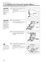 Предварительный просмотр 21 страницы Nitto DURA PRINTER SL Instruction Manual