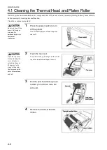 Предварительный просмотр 45 страницы Nitto DURA PRINTER SL Instruction Manual