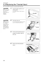 Предварительный просмотр 49 страницы Nitto DURA PRINTER SL Instruction Manual