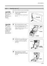 Предварительный просмотр 62 страницы Nitto DURA PRINTER SL Instruction Manual