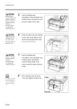 Предварительный просмотр 63 страницы Nitto DURA PRINTER SL Instruction Manual