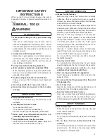 Предварительный просмотр 3 страницы Nitto ECB-0203 Instruction Manual