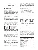 Предварительный просмотр 5 страницы Nitto ECB-0203 Instruction Manual