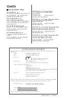 Предварительный просмотр 12 страницы Nitto ECB-0203 Instruction Manual