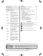 Preview for 2 page of Nitto MYTON MAG-50 Instruction Manual