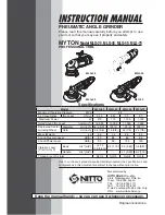 Предварительный просмотр 1 страницы Nitto MYTON MLG-25 Instruction Manual