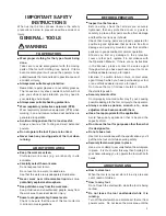 Предварительный просмотр 3 страницы Nitto MYTON MLG-25 Instruction Manual