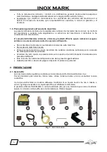 Предварительный просмотр 9 страницы Nitty-Gritty Inox mark Manual