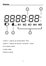 Предварительный просмотр 6 страницы Nivel System M100 DIGITAL Manual