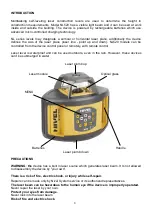 Предварительный просмотр 3 страницы Nivel System NL520 Manual