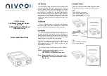 Preview for 1 page of Niveo Professional NMC220 Series Quick Installation Manual