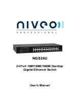 Предварительный просмотр 1 страницы Niveo NGS24U User Manual